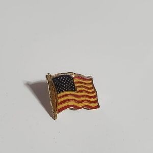 American Flag Vintage Brooch. 🌴